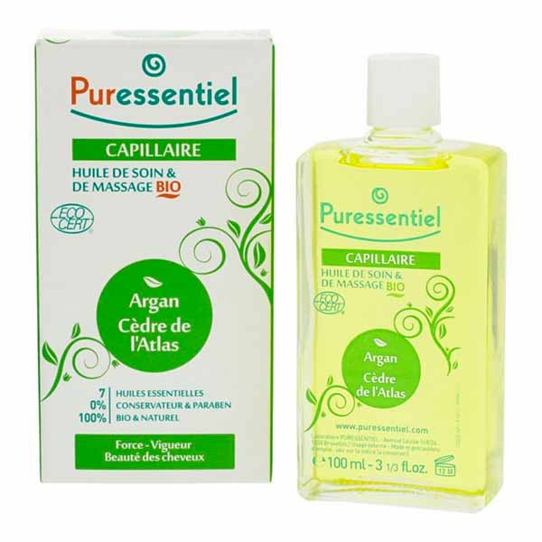 PURESSENTIEL Huile végétale de massage flacon 100ml