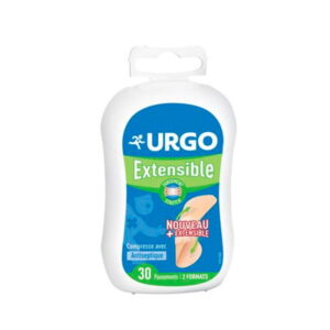 urgo extensible bandes 30 pansements - 2 formats