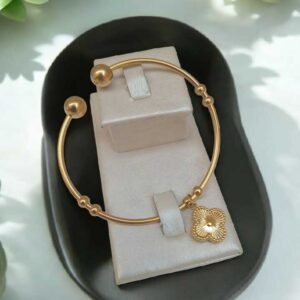 Bracelet Fleur dorée