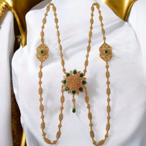 Pendentif Plaqué Or Jaune En Forme De Tunisie - Bijou Souvenir Ou Cadeau Patriotique