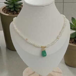 Collier perles naturelles num48